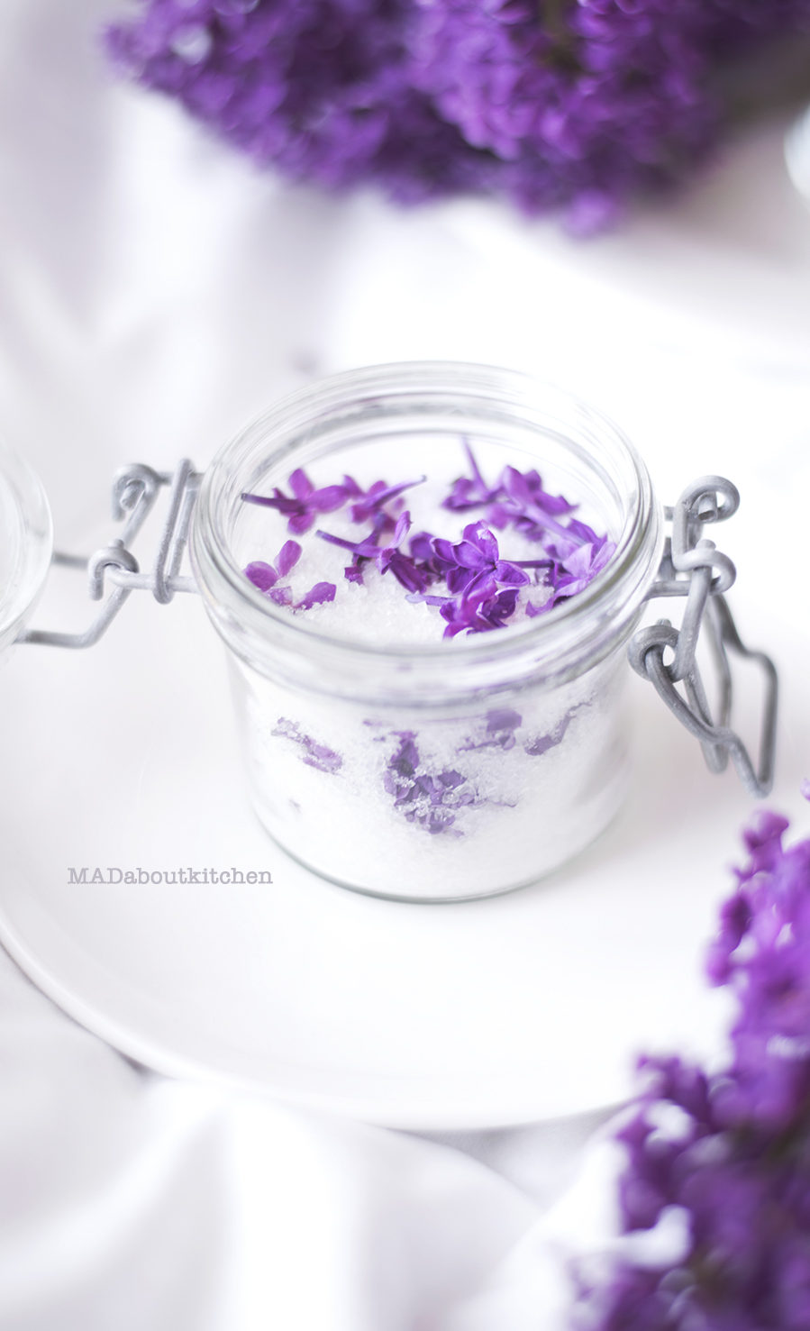 Homemade Lilac Sugar or Infused Sugar is a simple way to take a dish to a next level. Homemade Lilac Sugar is full of flavour and is perfect for Baking and Tea. Lilac flowers are not only beautiful, but so so fragrant and so perfect for infusing.
