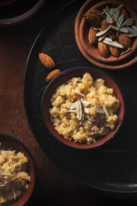 Sooji ka Halwa is the most common Indian desserts made using semolina that is quick to make & healthy too. This halwa is crunchy & crispy.