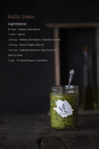 Learn how to make Basil Pesto with this easy peasy recipe using Fresh Basil leaves, Garlic, Pine nuts, Parmesan Cheese and Olive oil. Basil Pesto is one of basics in Italian dishes. 