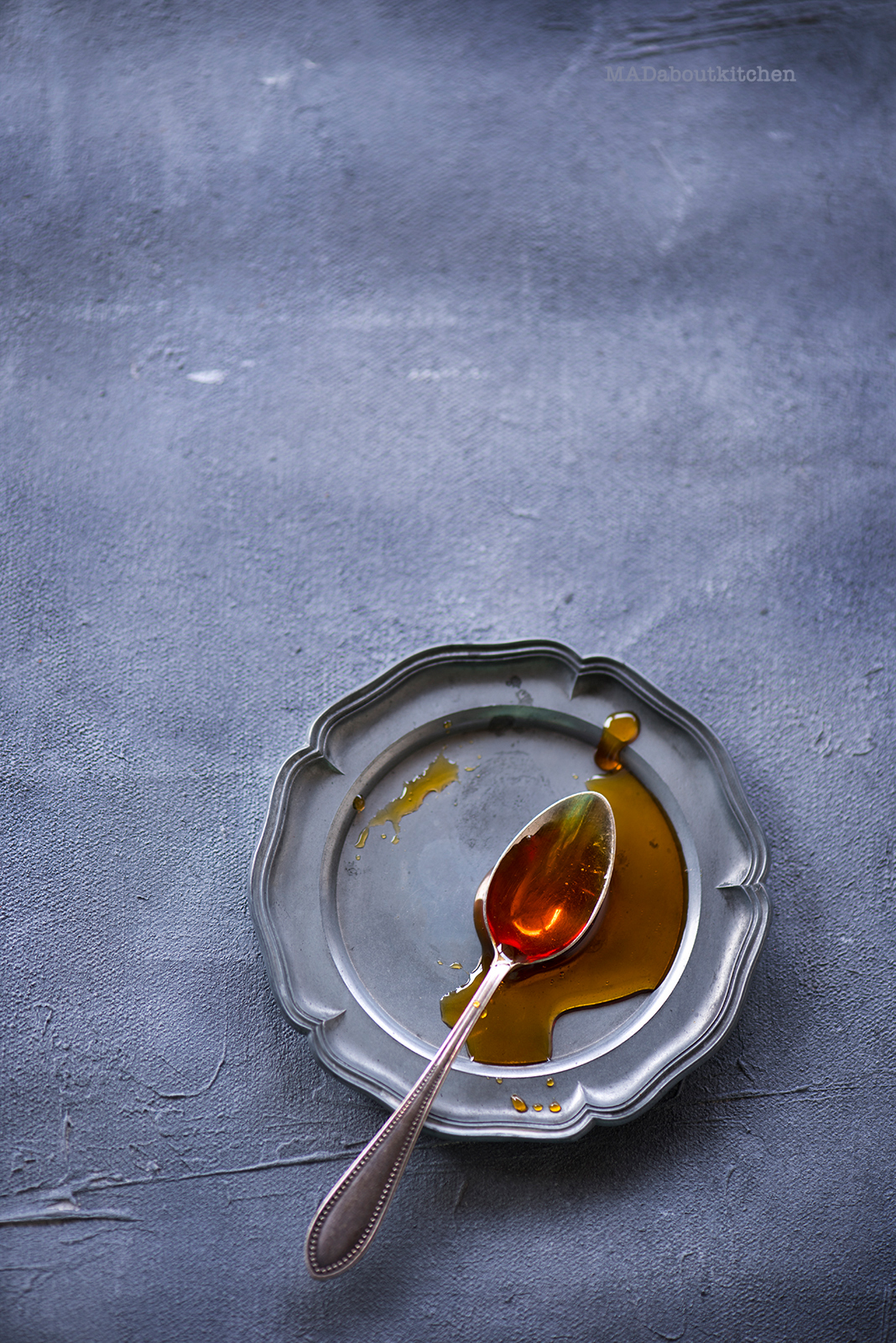 Caramel Syrup, is made by caramelising sugar. Caramel Syrup resembles Honey or Maple Syrup and is a basic syrup that is vastly used in desserts.