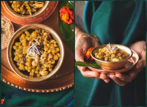 HAYAGREEVA, is a sweet dish, a speciality from Karnataka. Hayagreeva is a sweet dish made with Bengal gram cooked with jaggery and flavoured with cardamom.