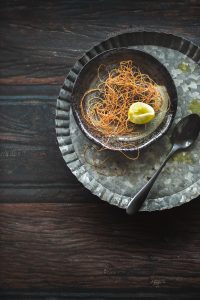 Bharela karela is stuffed bitter guard which is a tasty accompaniment to Dal,roti or rice. It is a deep fried, spicy, punjabi dish made using small gourds