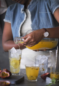 Passion Fruit Lemonade is this simple drink which is absolutely delicious, perfect for Summer