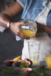 Passion Fruit Lemonade is this simple drink which is absolutely delicious, perfect for Summer