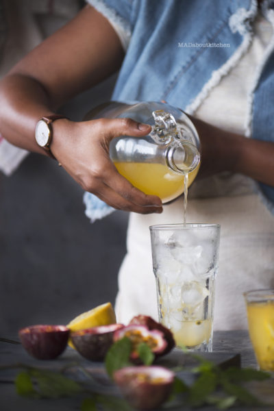 Passion Fruit Lemonade is this simple drink which is absolutely delicious, perfect for Summer