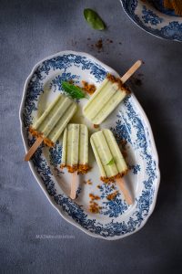 Avocado Chia Seed Popsicle is one of the most easiest and fun popsicle you can make. Avocado being creamy in nature makes this popsicle so much more creamier and rich.
