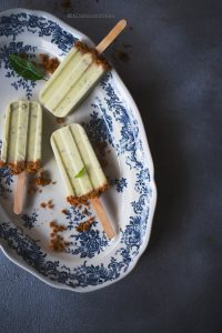 Avocado Chia Seed Popsicle is one of the most easiest and fun popsicle you can make. Avocado being creamy in nature makes this popsicle so much more creamier and rich.