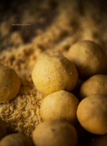 Make Homemade Besan Ladoo or Gram flour balls, one of the most common, healthy and most easiest ladoos made in India with this easy recipe.