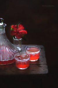 Hibiscus Tea is one of the prettiest and easiest to make at home. Here is a super easy recipe for you to follow and make this homemade, infused tea.