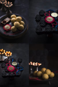 Homemade Besan Ladoo or Gram flour balls are one of the most common and most easiest ladoos made in India.