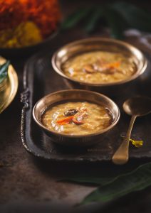 Hesaru Bele Paayasa made using Moong dal ( Green gram), is a quick, simple and yummy kheer that is very often made during festivals.