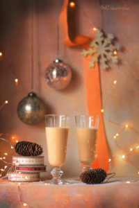 Caramel Marshmallow Creamer is a creamy boozy drink made using Caramel and Marshmallow and Brandy.