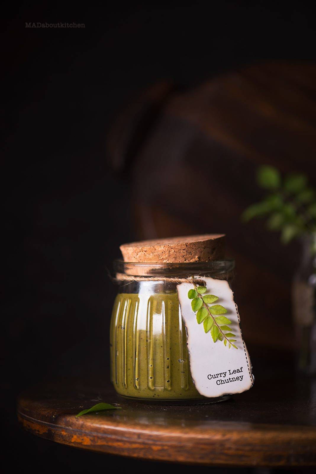 Curry Leaf Chutney is a basic recipe for a sweet and sour Indian chutney that goes with any Indian dish. You can serve it with almost anything.