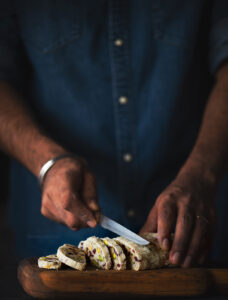 Pistachio Cranberry Biscotti with Orange zest is the perfect tea time snack for this Christmas. Biscotti is a traditional Italian pastry which are crispy and crunchy.