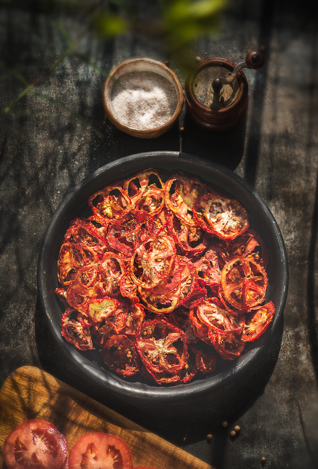 Homemade sun-dried tomatoes are so easy & convenient to make & tastes so much better than the store bought ones. Make it in summer and use it through the year.