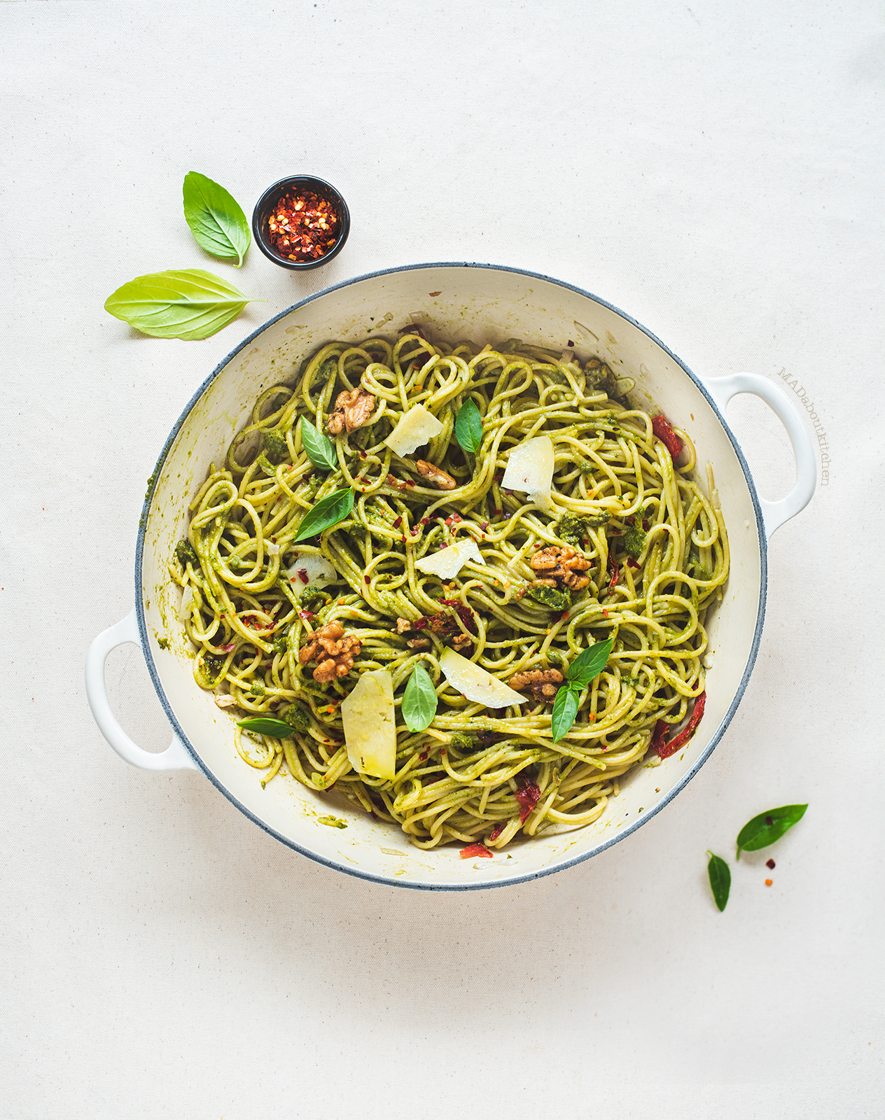 One Pot Pesto Pasta is quick Pesto pasta worth bookmarking for all of you who have been completely busy managing home, work , kids and family at home.