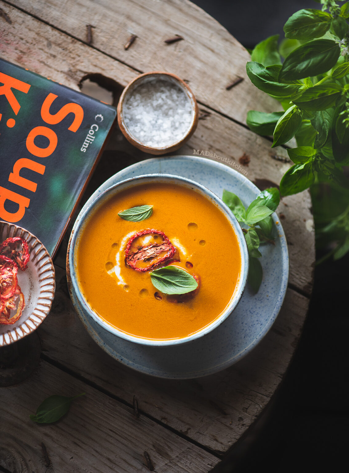 ROAsted Tomato Turmeric Soup MADaboutkitchen