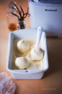 A good, creamy, smooth, soft, homemade Vanilla Ice cream can beat any flavour and if you master the Vanilla ice cream you can move on to experimenting with other flavours.