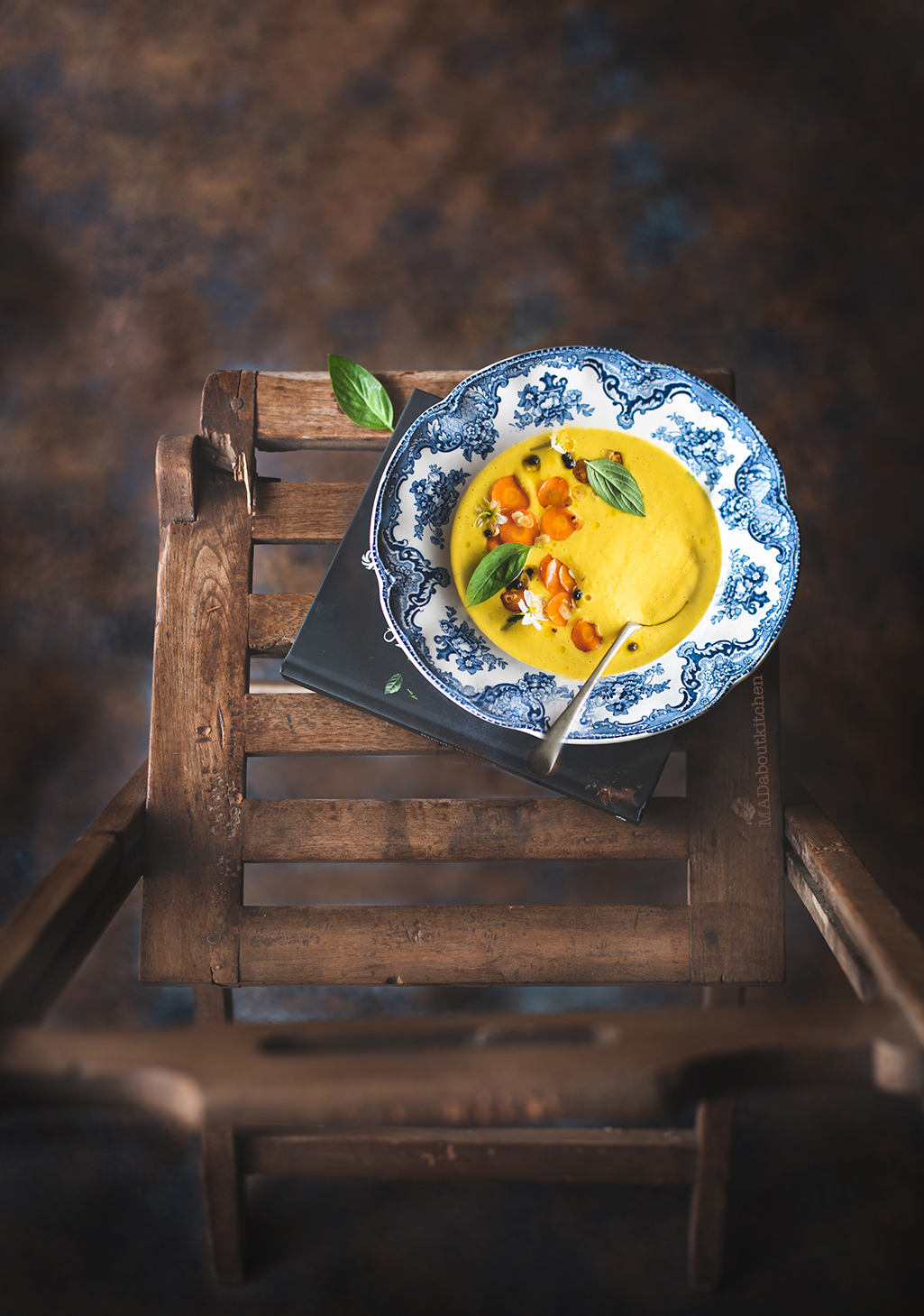 Carrot Corn Soup is a perfect winter soup. Carrot & Corn gives a beautiful colour to the soup. It is creamy, light & filling when had with a slice of bread.