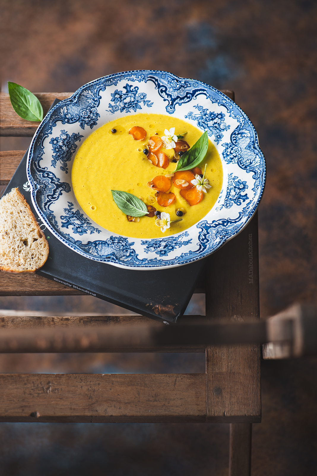 Carrot Corn Soup is a perfect winter soup. Carrot & Corn gives a beautiful colour to the soup. It is creamy, light & filling when had with a slice of bread.