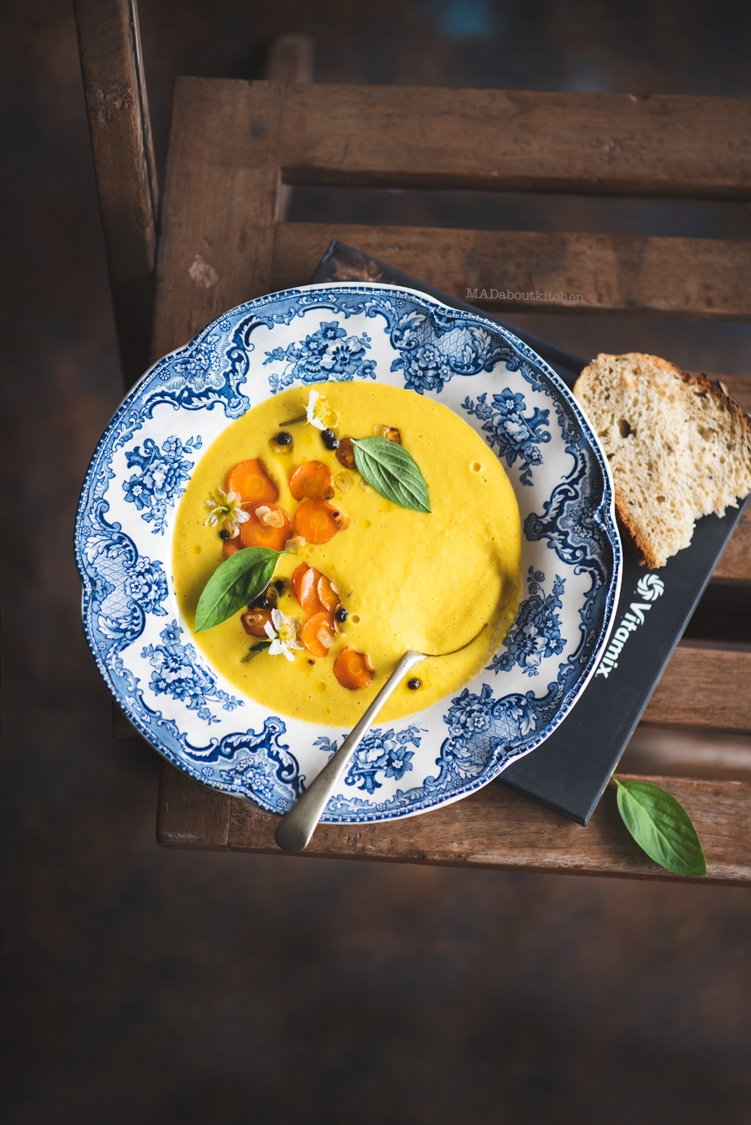 Carrot Corn Soup is a perfect winter soup. Carrot & Corn gives a beautiful colour to the soup. It is creamy, light & filling when had with a slice of bread.