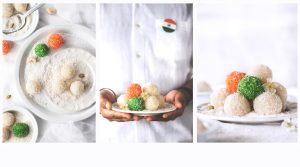 Coconut laddoo is soft laddoo made using fresh or desiccated coconut which is super simple to make and can be made using either sugar or condensed milk.