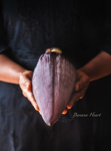 Baale hoovu palya, the banana heart curry is a curry made using banana heart (banana blossom).This curry is made using coconut milk which makes it creamy.