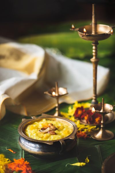 Pineapple payasam is a Kerala style Pineapple kheer specially made during Onam. Pineapple is cooked with Sago to make this creamy payasam.