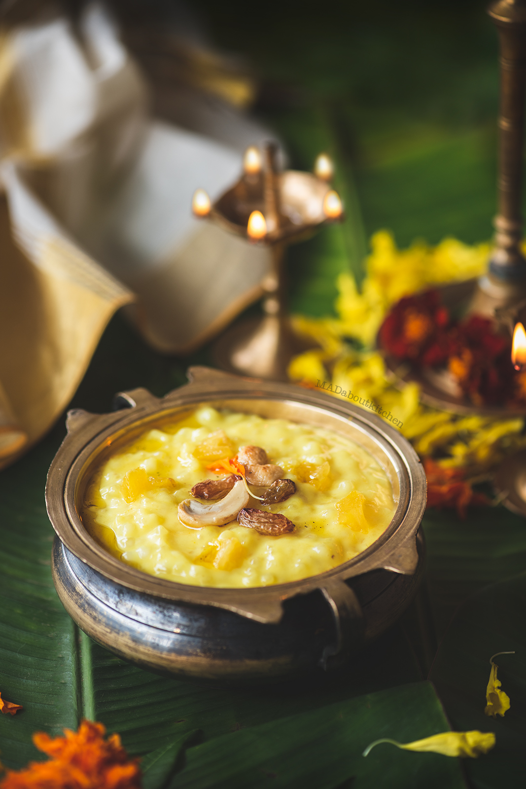 Pineapple payasam is a Kerala style Pineapple kheer specially made during Onam. Pineapple is cooked with Sago to make this creamy payasam.