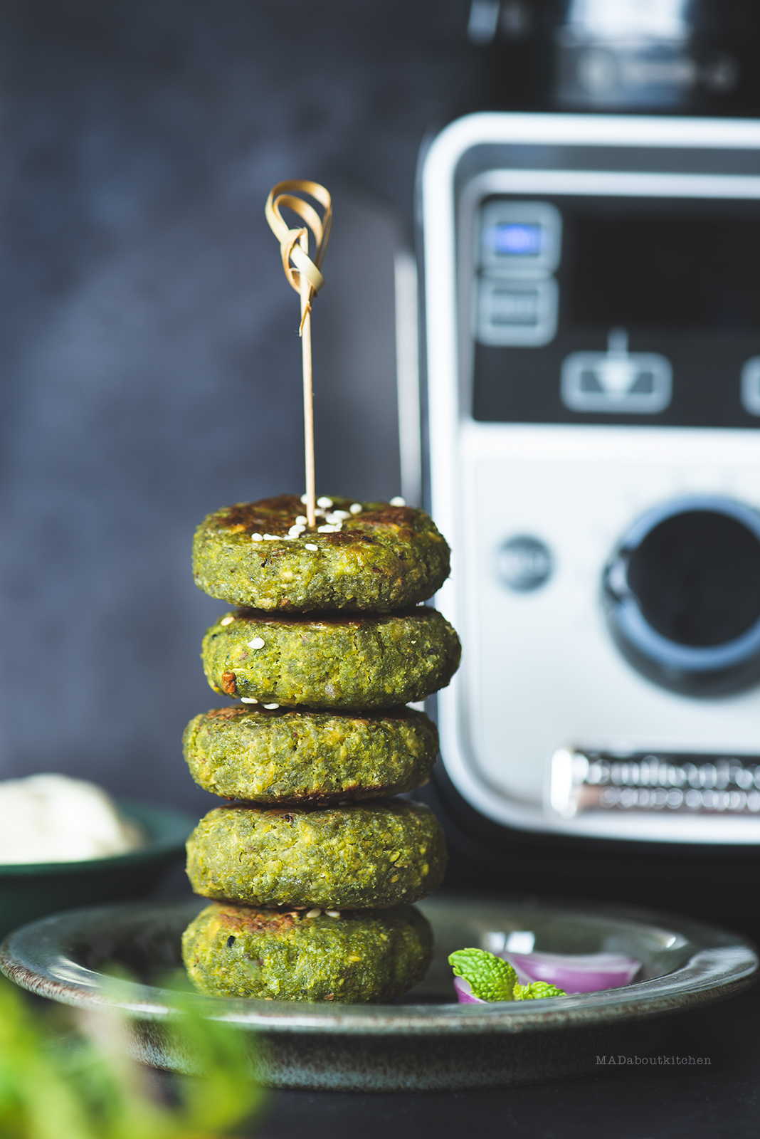 Chana Dal Kebab & Lebanese Garlic Dip MADaboutkitchen